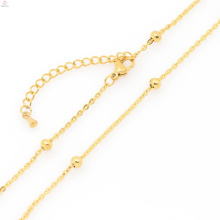 Trendy handcuffs stainless steel necklace,pure gold chain necklace